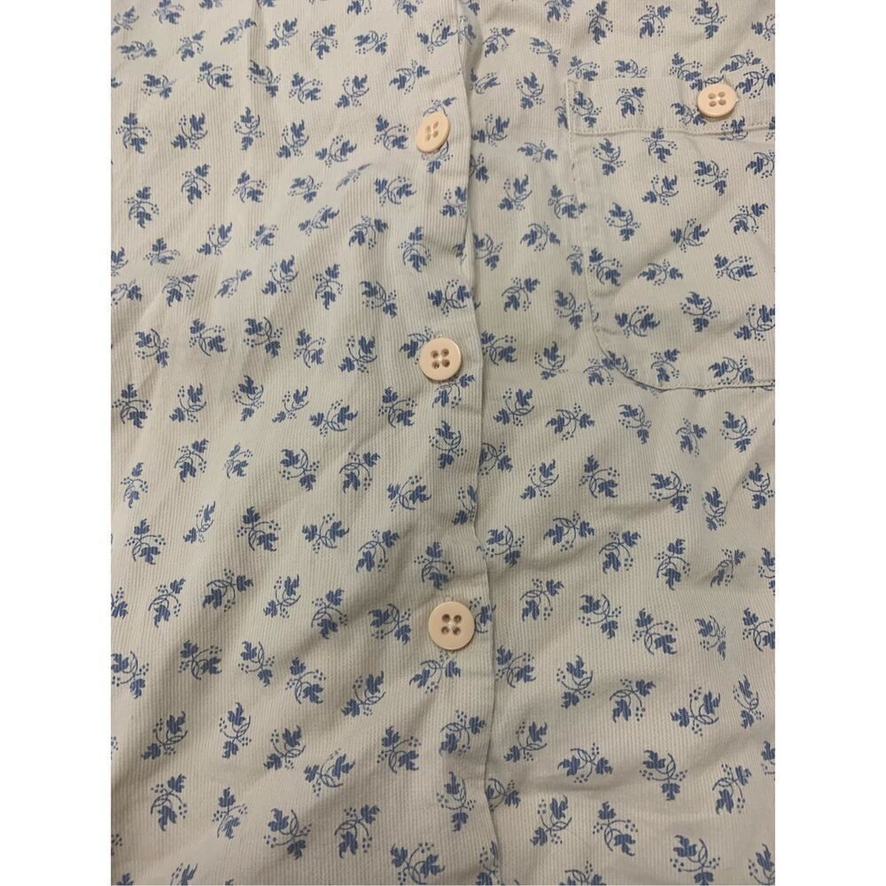Vintage Patterned Button Down Top - image 3